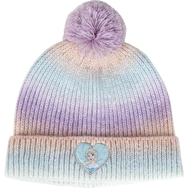 Gorro con Pompón Frozen Degradado Niña
