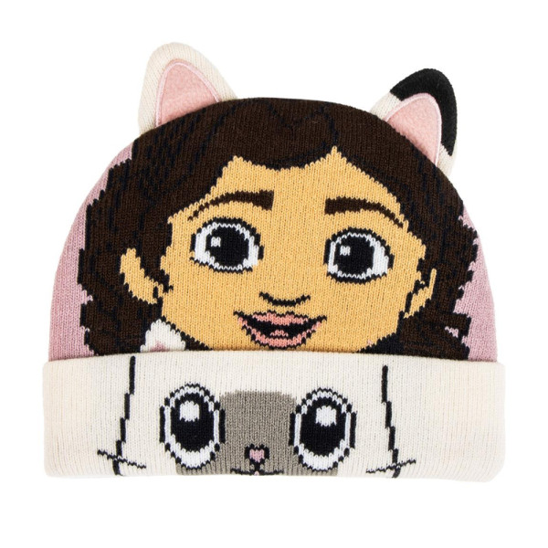 Gorro 3D La Casa de Muñecas de Gabby Rosa Niña