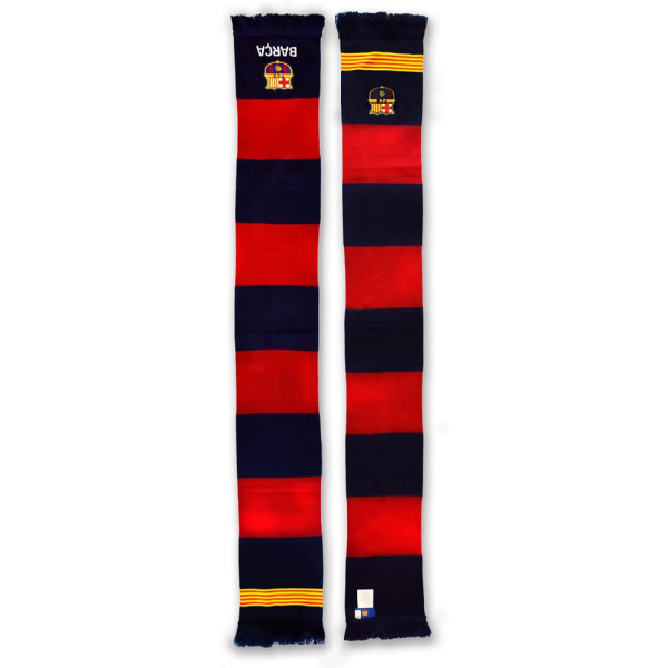 Bufanda Doble FC Barcelona Franjas