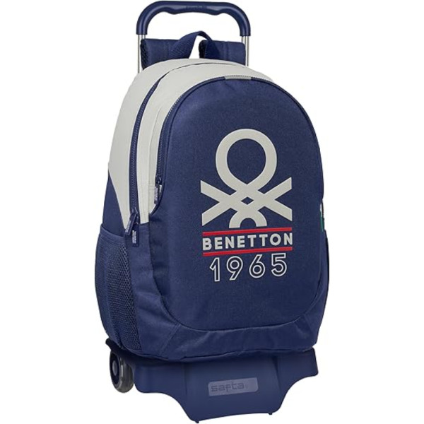Mochila Trolley con Ruedas United Colors Of Benetton Varsity