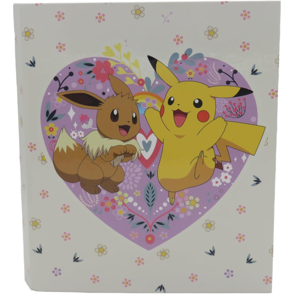 Carpeta de 4 Anillas Pokémon Flowers A4