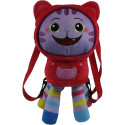 Mochila 3D Peluche La Casa de Muñecas de Gabby DJ Capucha