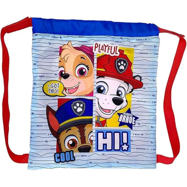 Saco Gymsack Patrulla Canina Hide and Seek