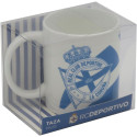 Taza de Cerámica Deportivo de La Coruña Escudo Azul 330 ML