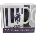 Taza de Cerámica Real Valladolid CF Escudo Morado 330 ML