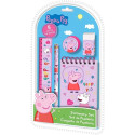 Set de Papelería Peppa Pig Rope 5 Piezas
