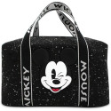 Neceser Aseo Viaje Mickey Mouse Negro Pedrería