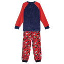 Pijama Manga Larga Coralina Mickey Mouse Bordado Niño