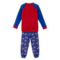 Pijama Manga Larga Coralina Spiderman Spidey Bordado Niño