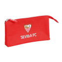 Estuche Portatodo Triple Sevilla FC Nunca Te Rindas Rojo