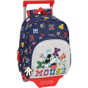 Mochila Trolley Infantil con Ruedas Mickey Mouse Only One