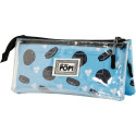 Estuche Portatodo Triple Oh My Pop! Clear Gummy