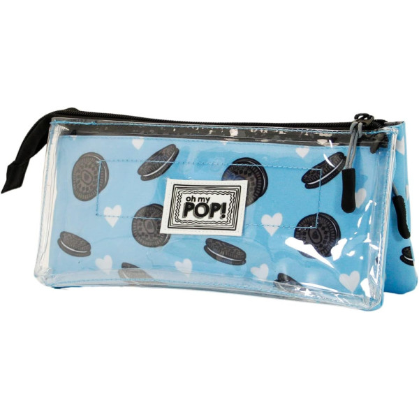 Estuche Portatodo Triple Oh My Pop! Clear Gummy