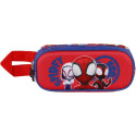 Estuche Portatodo Doble Spiderman Gang