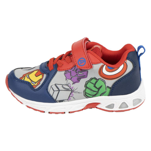 Zapatillas Deportivas Suela TPR con Luces Avengers