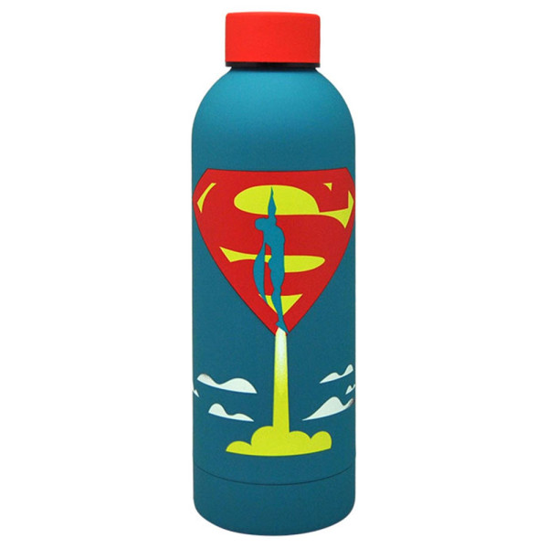 Botella Cantimplora Tacto Suave Superman 700 ML