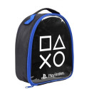 Bolsa Portaalimentos PlayStation Negro y Transparente