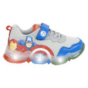 Zapatillas Deportivas Suela TPR con Luces Avengers Grises