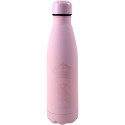 Botella de Acero Inoxidable Real Madrid Rosa Rubberizada 550 ML