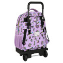 Mochila Trolley con Ruedas Compact Extraíble Monster High Best Boos