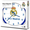 Reloj de Pared Real Madrid Blanco y Azul 25 CM