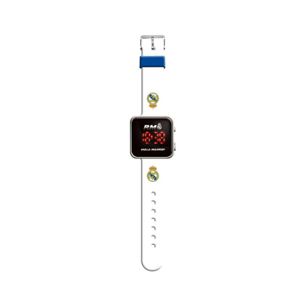 Reloj de Pulsera Led Real Madrid Blanco Junior