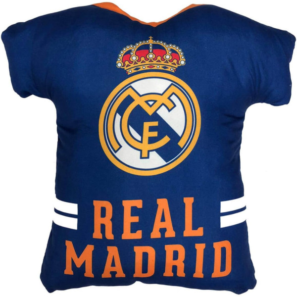 Cojín Forma Camiseta Real Madrid Azul 40x30 CM