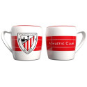Taza de Cerámica Athletic Club Bilbao Blanca y Roja 1890 380 ML
