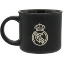 Taza de Cerámica Real Madrid Jumbo Negra 430 ML
