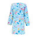 Bata Coralina Peppa Pig Rainbow Azul Claro Niña
