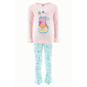 Pijama Manga Larga Peppa Pig Sweet Adventure Rosa Niña