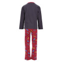 Pijama Manga Larga Avengers Super Heroes Gris Oscuro Niño