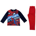 Pijama Manga Larga Spiderman Race Azul Marino Niño