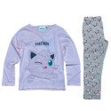 Pijama Manga Larga Pokémon Jigglypuff Rosa Niña