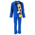Pijama Manga Larga Mickey Mouse Silence Azul Niño