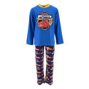 Pijama Manga Larga Cars Piston Cup Azul Niño