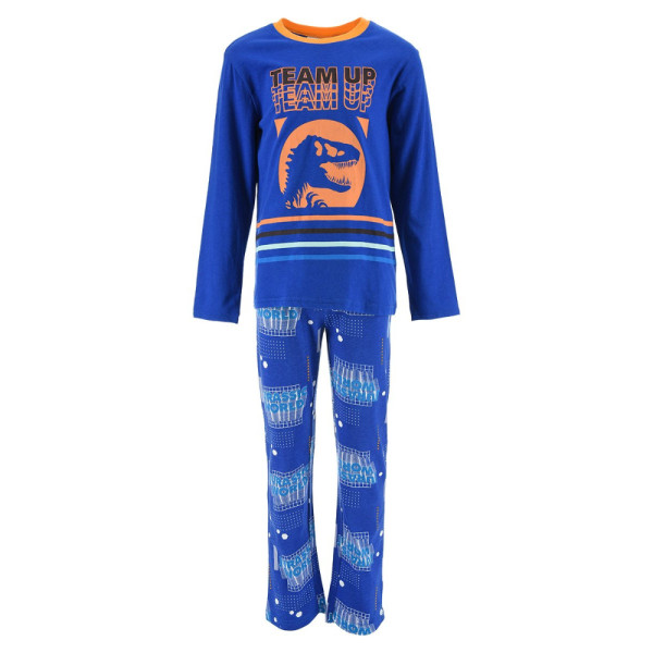 Pijama Manga Larga Jurassic World Team Up Azul Niño