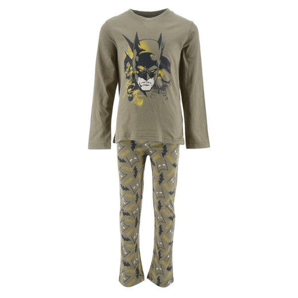 Pijama Manga Larga Batman Signal Verde Niño