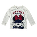 Pijama Manga Larga Minnie Mouse You Go Girl Blanco y Azul Marino Niña