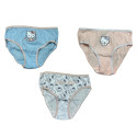 Pack Tres Braguitas Hello Kitty Varios Colores Niña