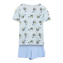 Pijama Manga Corta Bluey Azul Claro Jump Niño