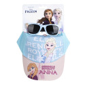 Set Gorra y Gafas Frozen Elsa y Anna Azul Niña