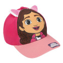 Gorra 3D La Casa de Muñecas de Gabby Rosa y Fucsia Niña