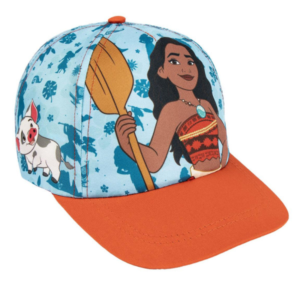 Gorra Moana Azul y Naranja Niña