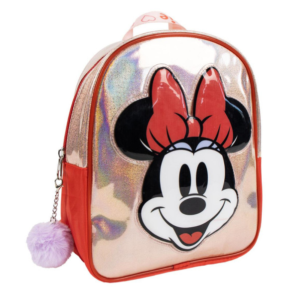 Mochila Infantil Tiempo Libre Minnie Mouse Purpurina