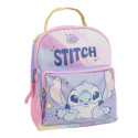 Mochila Infantil Tiempo Libre Stitch Lila