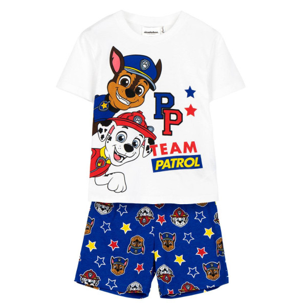 Pijama Manga Corta Patrulla Canina Team Patrol Niño