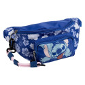 Bolso Riñonera Stitch Aloha Azul