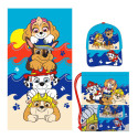 Pack Infantil de Verano Patrulla Canina Sea Toalla Saco y Gorra