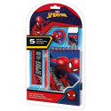 Set de Papelería Spiderman 5 Piezas Wall